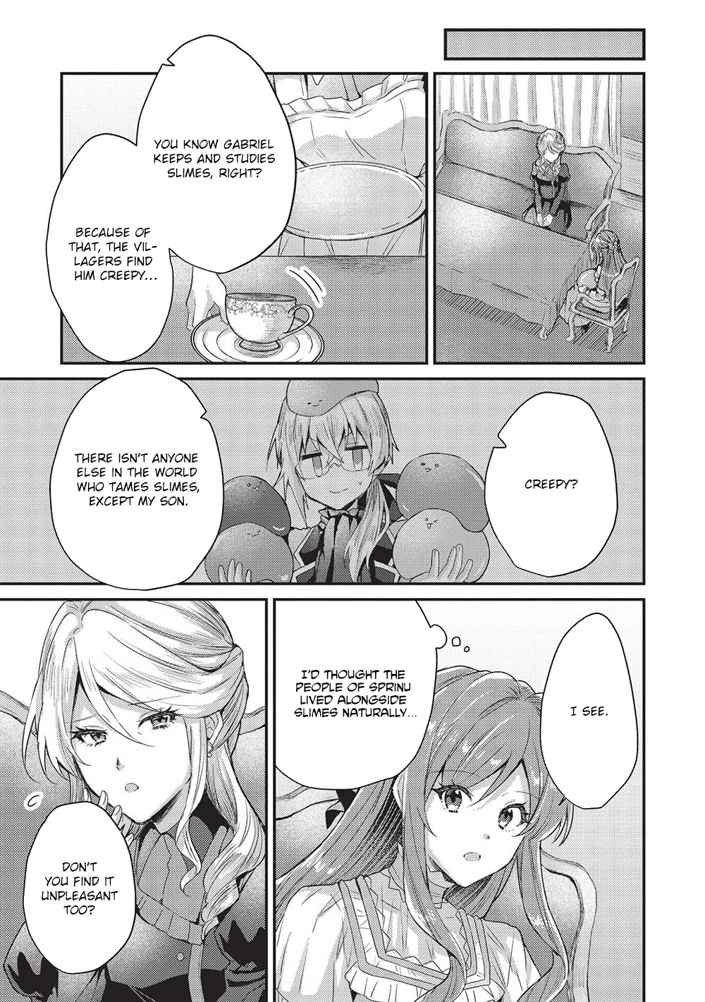 The Slime Duke and the Fallen Noble Lady’s Surprisingly Happy Engagement Chapter 10 - . Page 11
